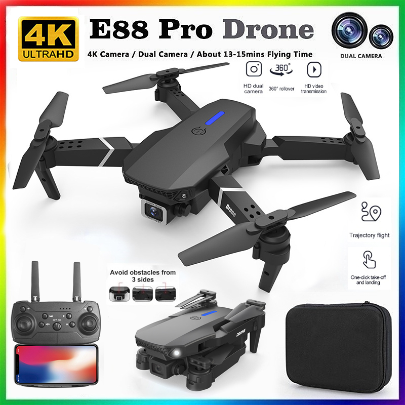 Nuevo Dron RC Profesional E88  - Drone Kit With Camera reseña y precio