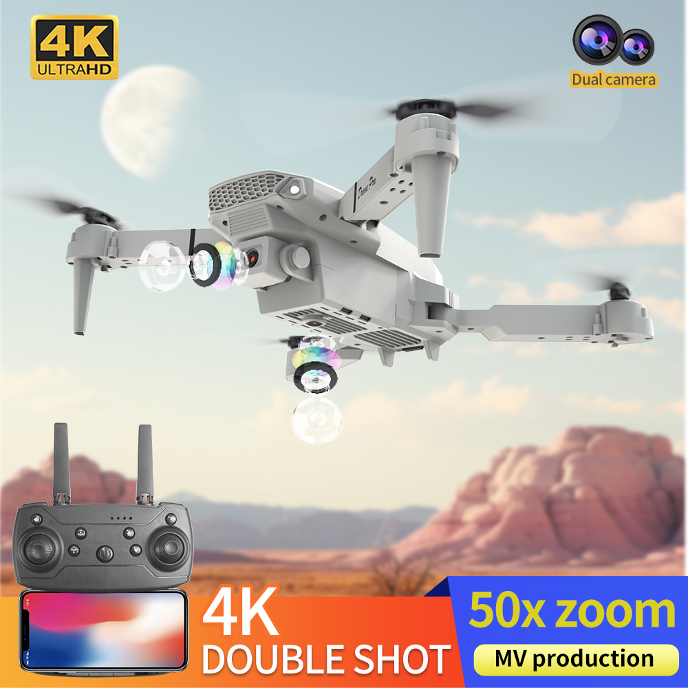 Nuevo Dron RC Profesional E88  - Drone Kit With Camera reseña y precio