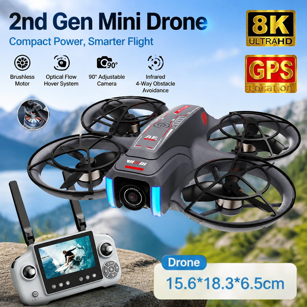 Mini Dron AE21, Juguete con Cá - Drone Kit With Camera reseña y precio